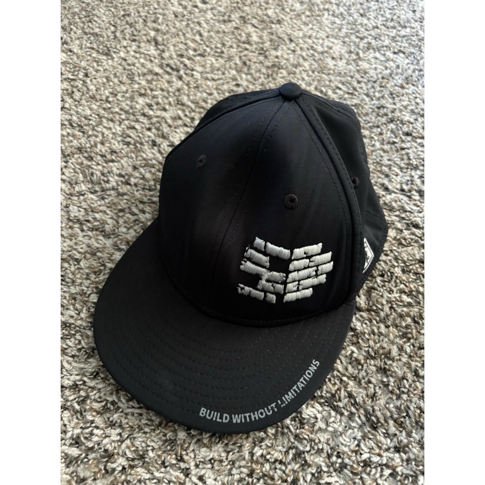 Stone Distribution Black Flat Brim Flex Cap THE‎ GAME medium